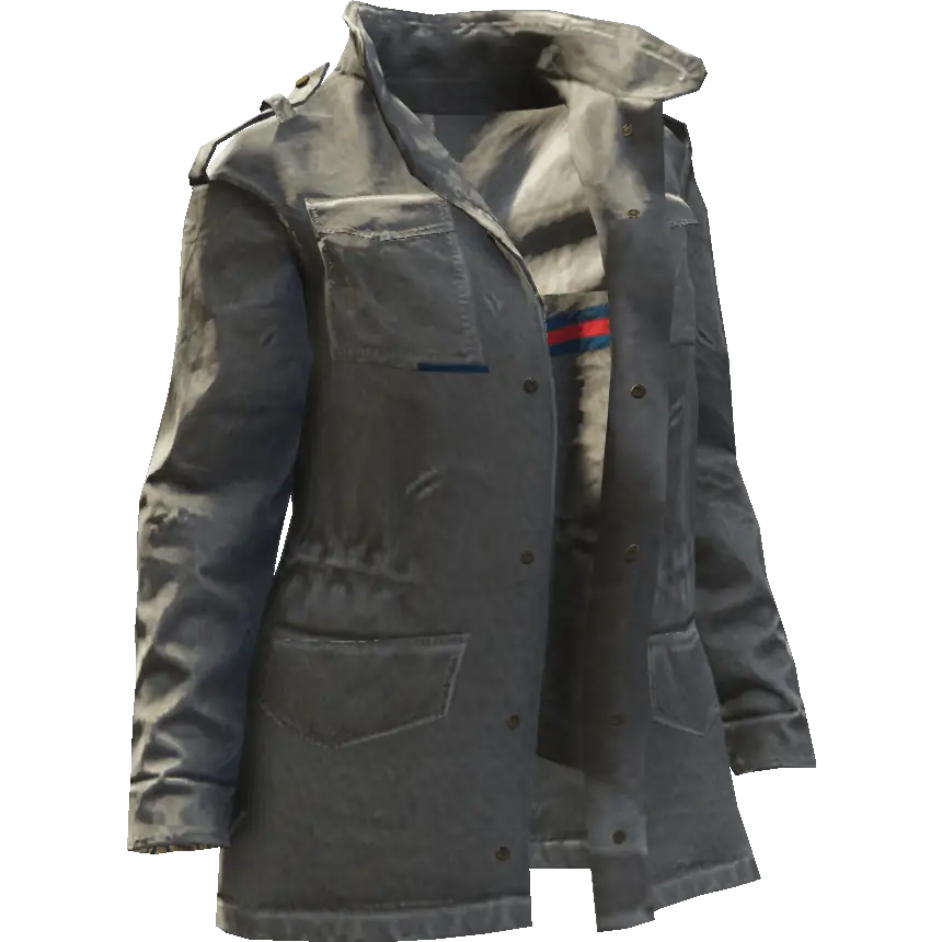 Открытая куртка с кармашками