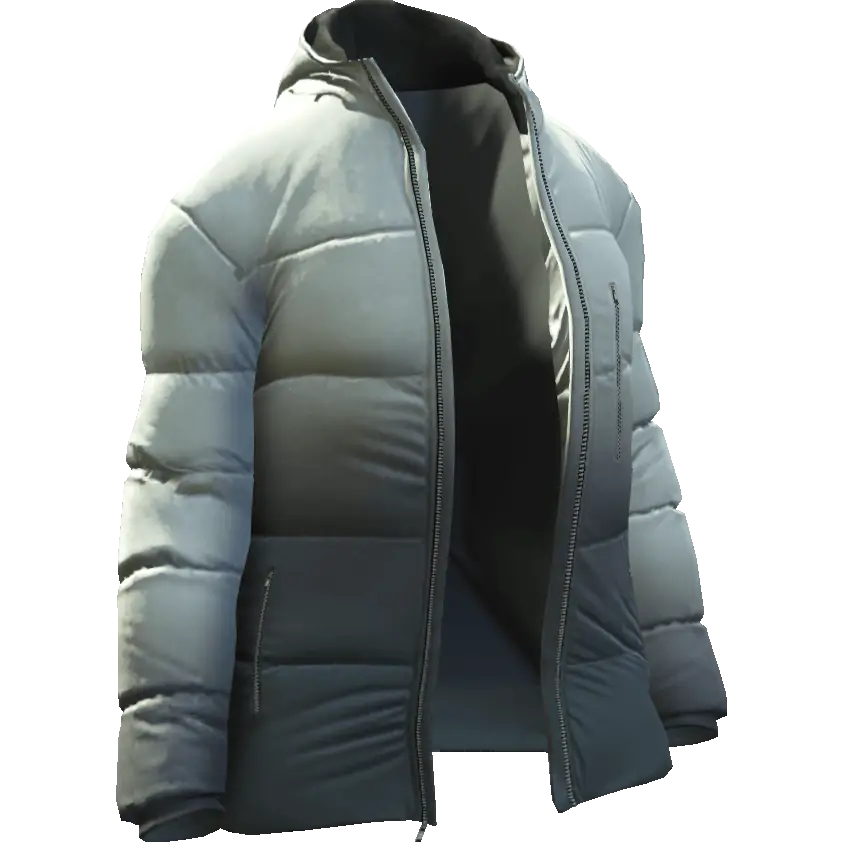 Разноцветная открытая куртка