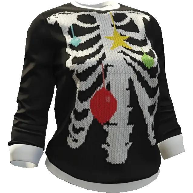 Вязаная кофта 'Burger-Shot'