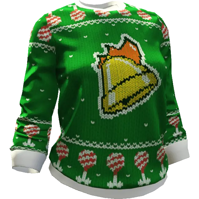 Вязаная кофта 'Burger-Shot'