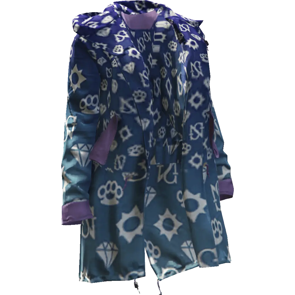 Разноцветная куртка 'Diamond' №4