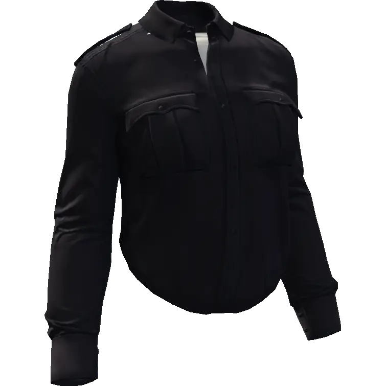 Рубашка деловая длинная №2