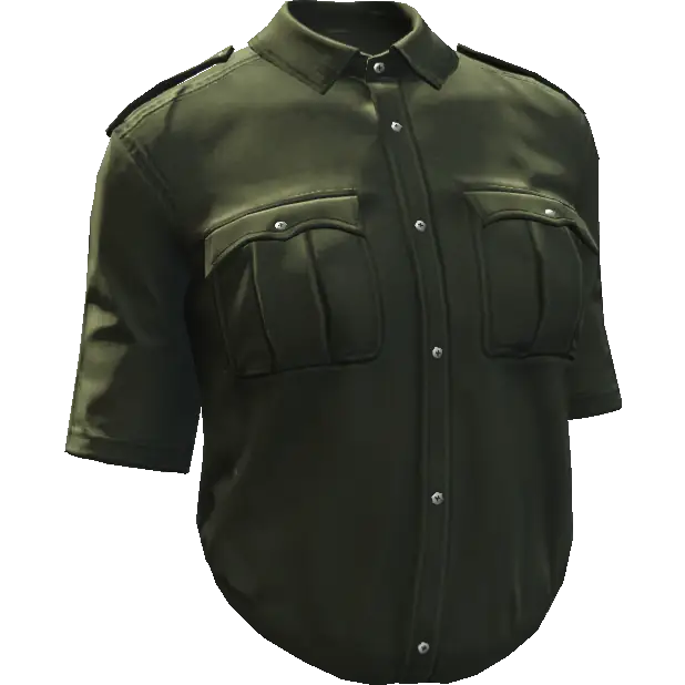 Рубашка деловая короткая