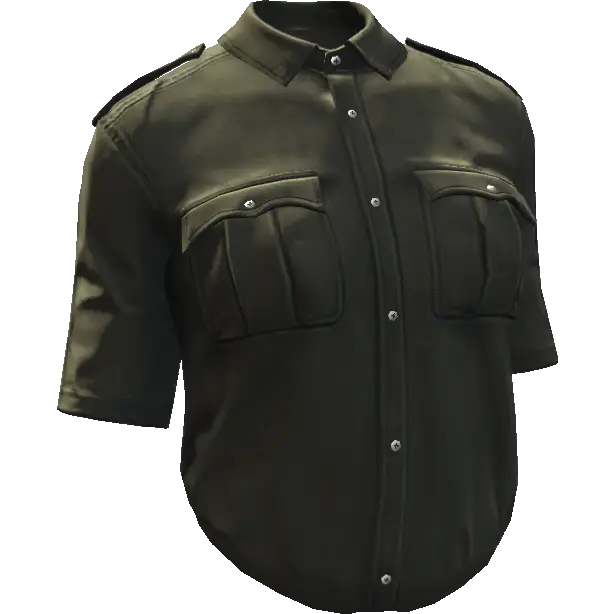 Рубашка деловая короткая