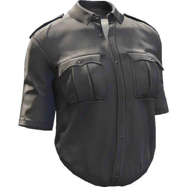 Рубашка деловая короткая №2