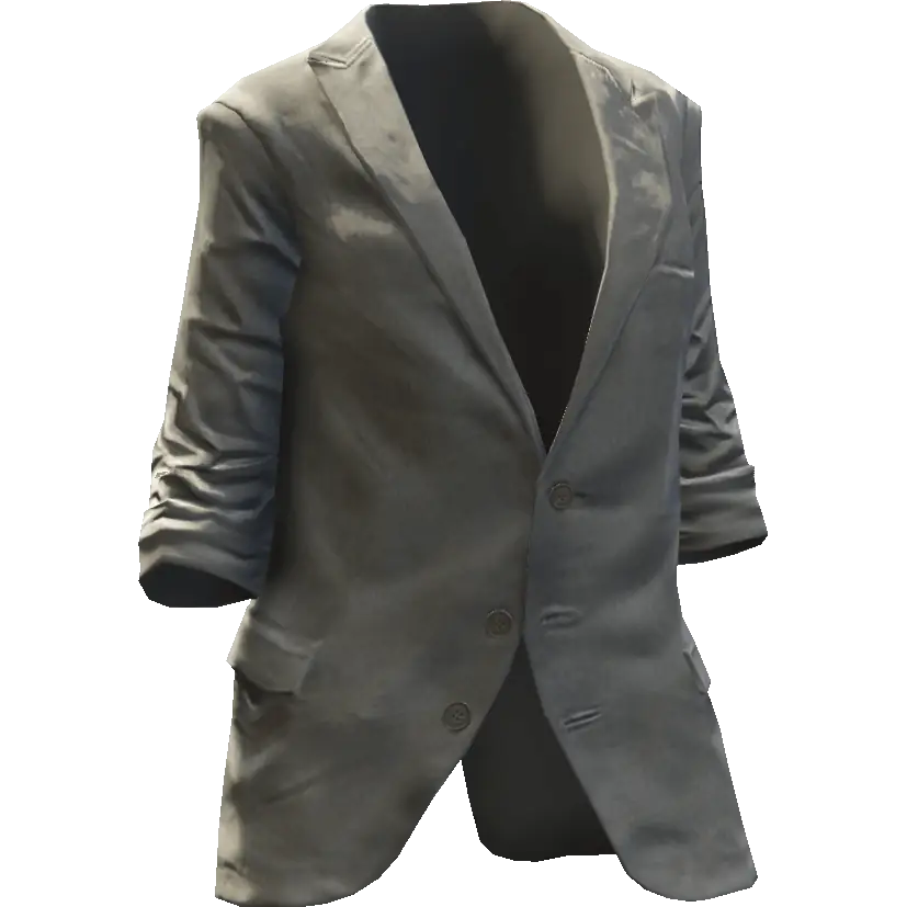 Пиджак мятый закрытый