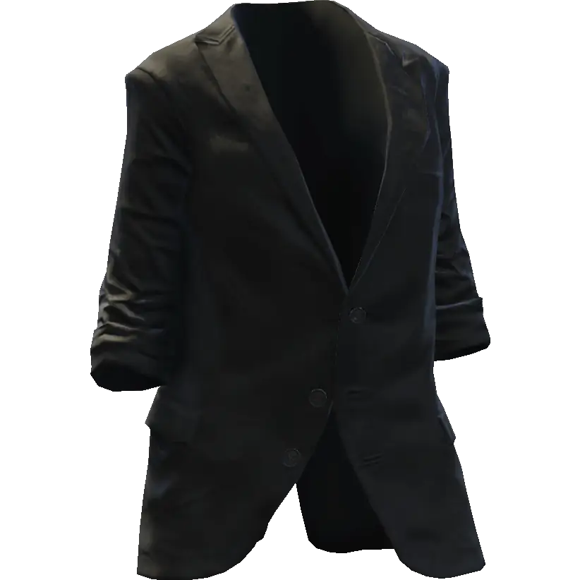 Пиджак мятый закрытый