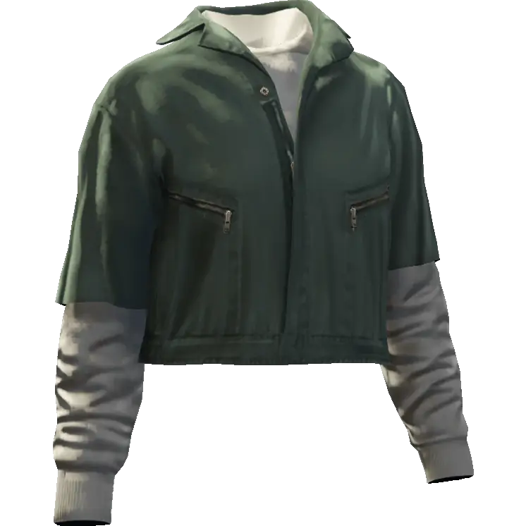 Куртка по пояс