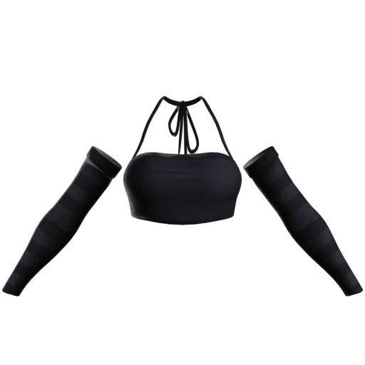 Топ с рукавами Сarnival Mesh [1514]