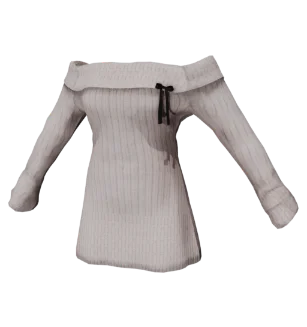 Платье Knit White [2242]