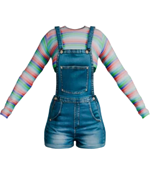 Комбинизон Friends Blue/Rainbow [2644]