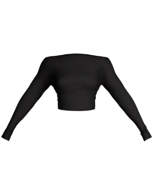 Топ Soft Off Black [2819]