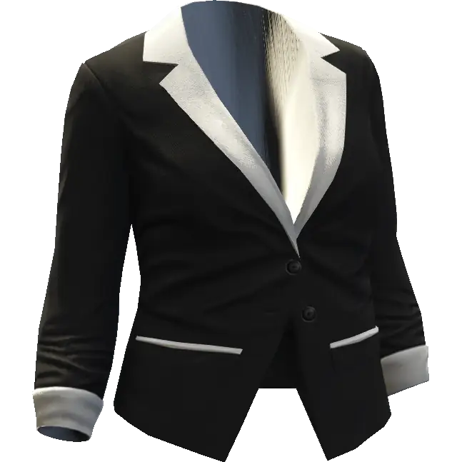 Пиджак с двумя пуговицами