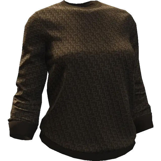 Свитер в ромбик