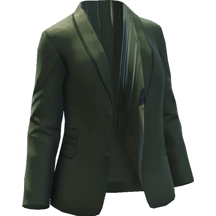 Открытый пиджак с кармашками 