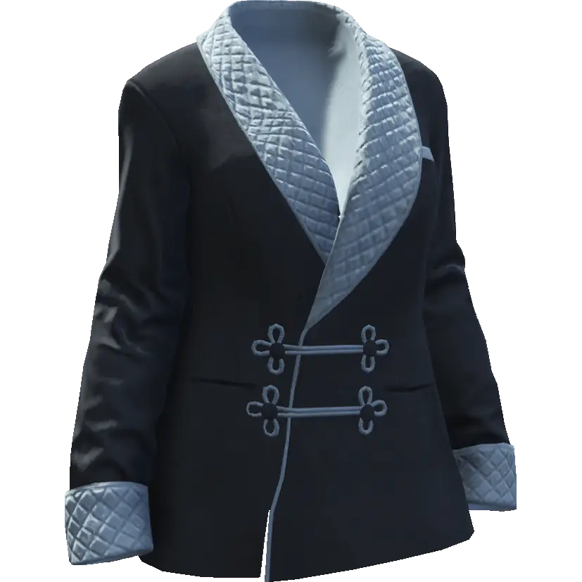 Пижамный халат укороченный 