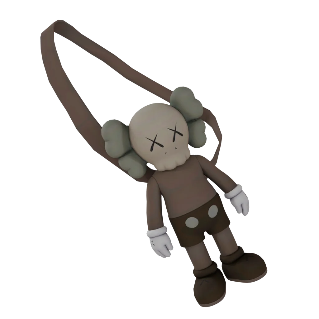 Рюкзак Kaws Companion Brown [738]