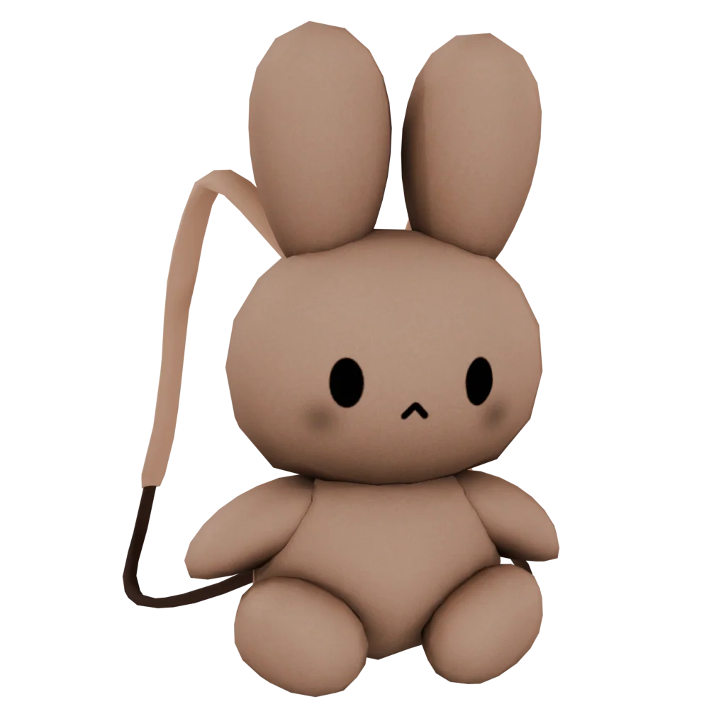 Bunny Bag Brown [856]