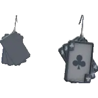 Серьга 'Карты'