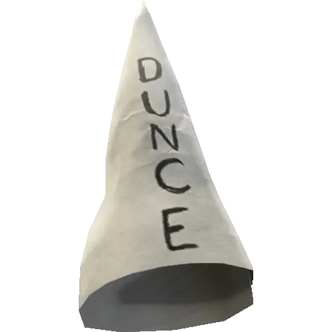 Бумажный колпак