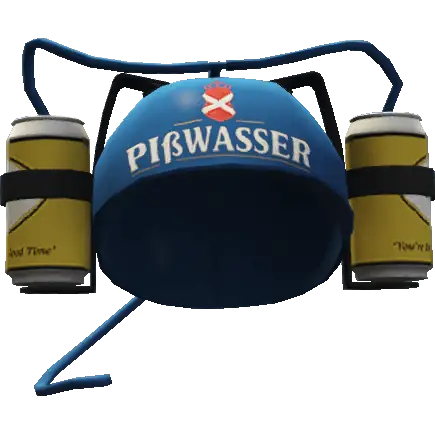 Кепка с пивом