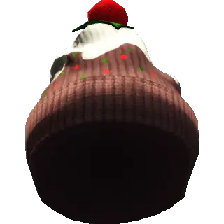 Шапка Вишенка на торте