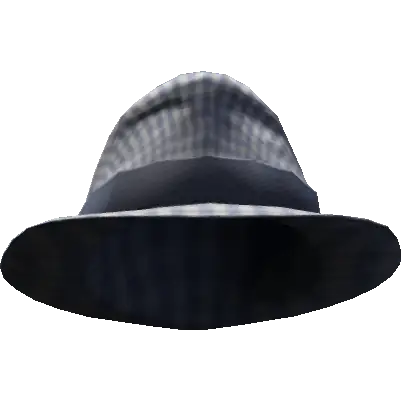 Шляпа в клеточку