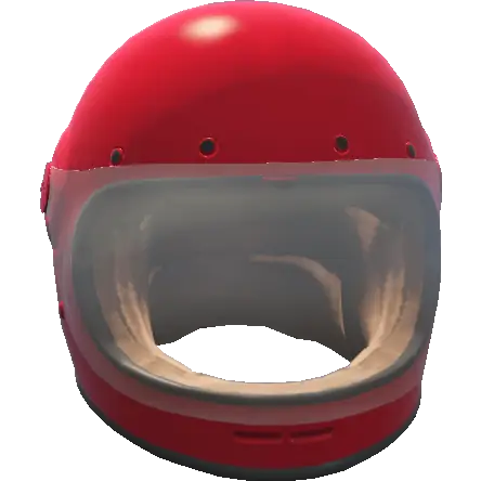 Закрытый ретро-шлем