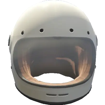 Закрытый ретро-шлем