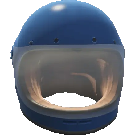 Закрытый ретро-шлем