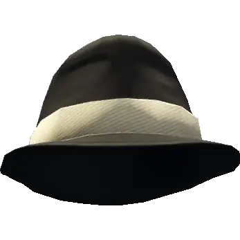 Шляпа с широкой вставкой