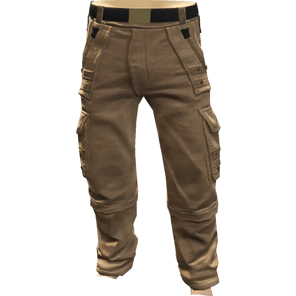 Свободные штаны с цепями