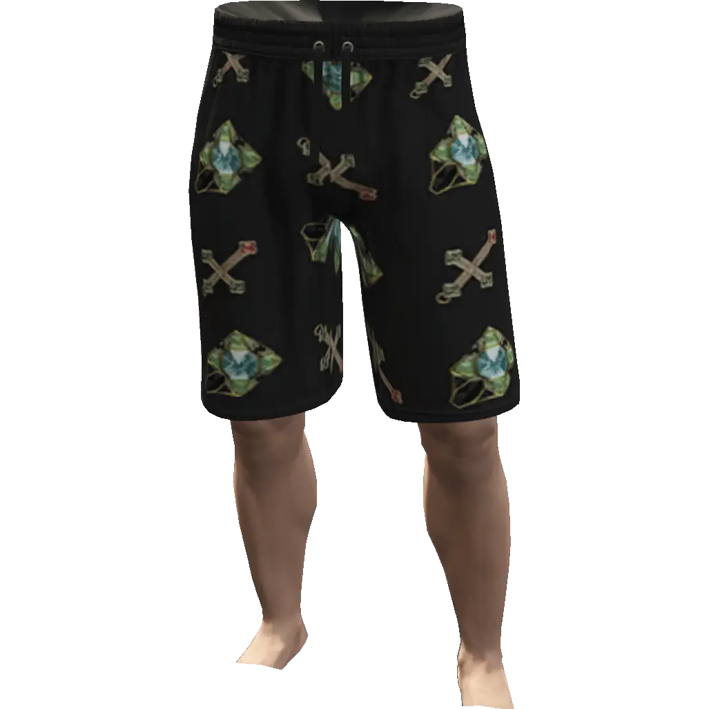 Шорты пляжные