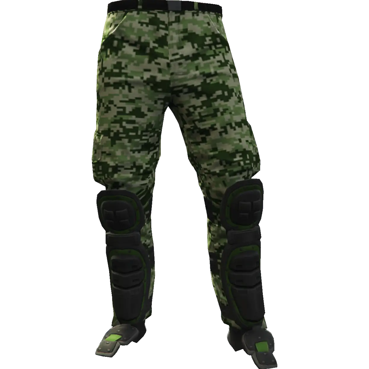 Штаны с накладкой