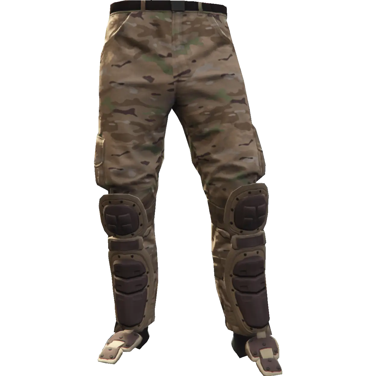 Штаны с накладкой