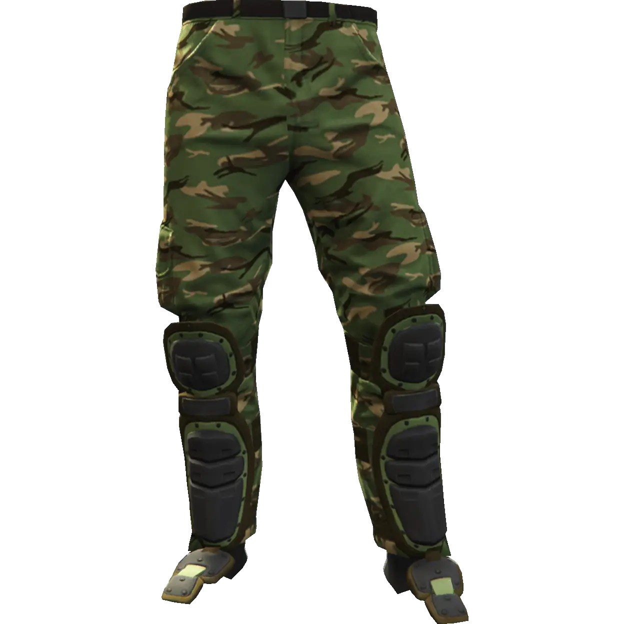 Штаны с накладкой