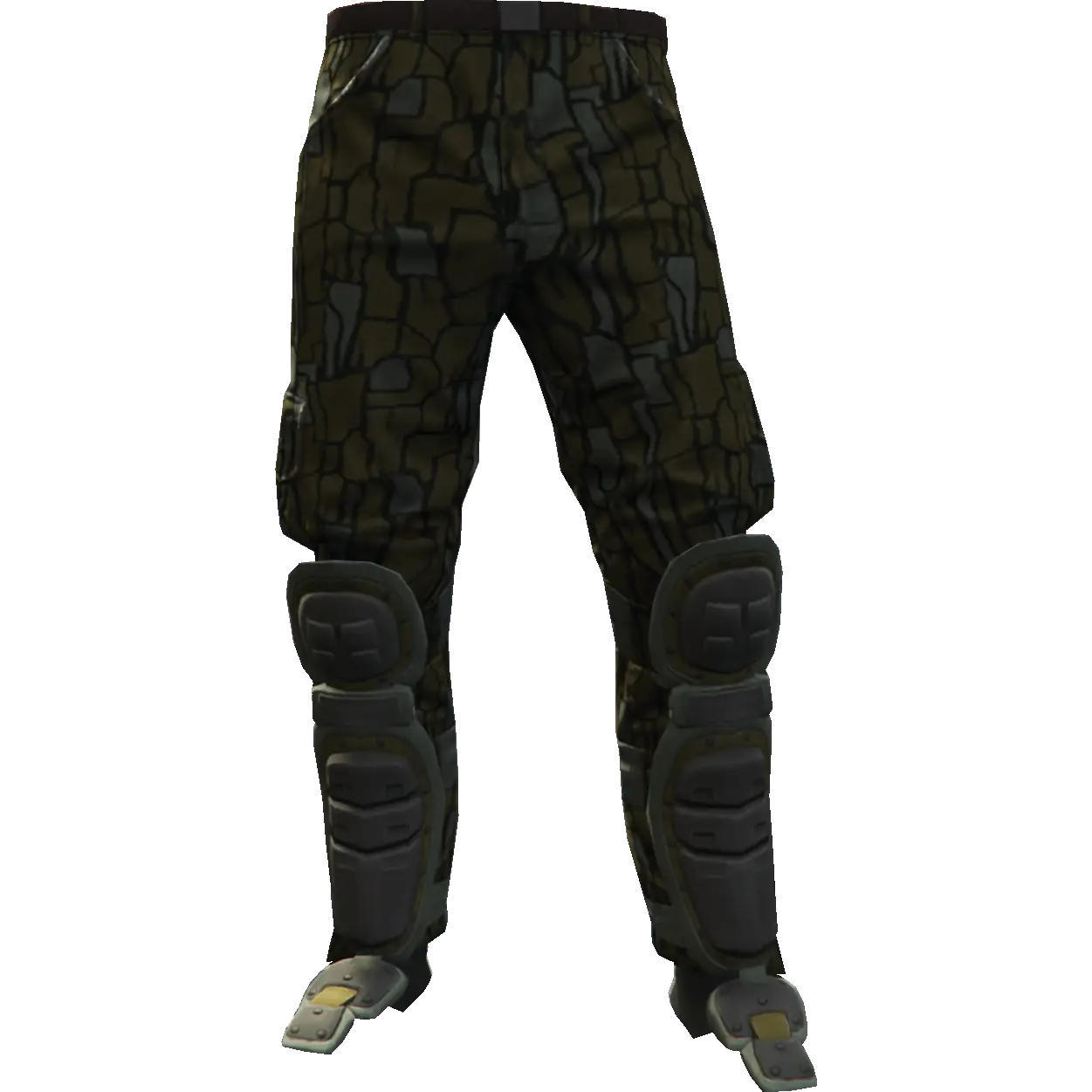 Штаны с накладкой