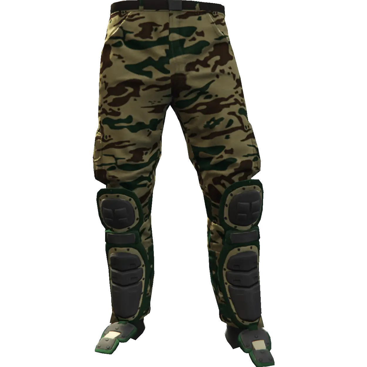 Штаны с накладкой