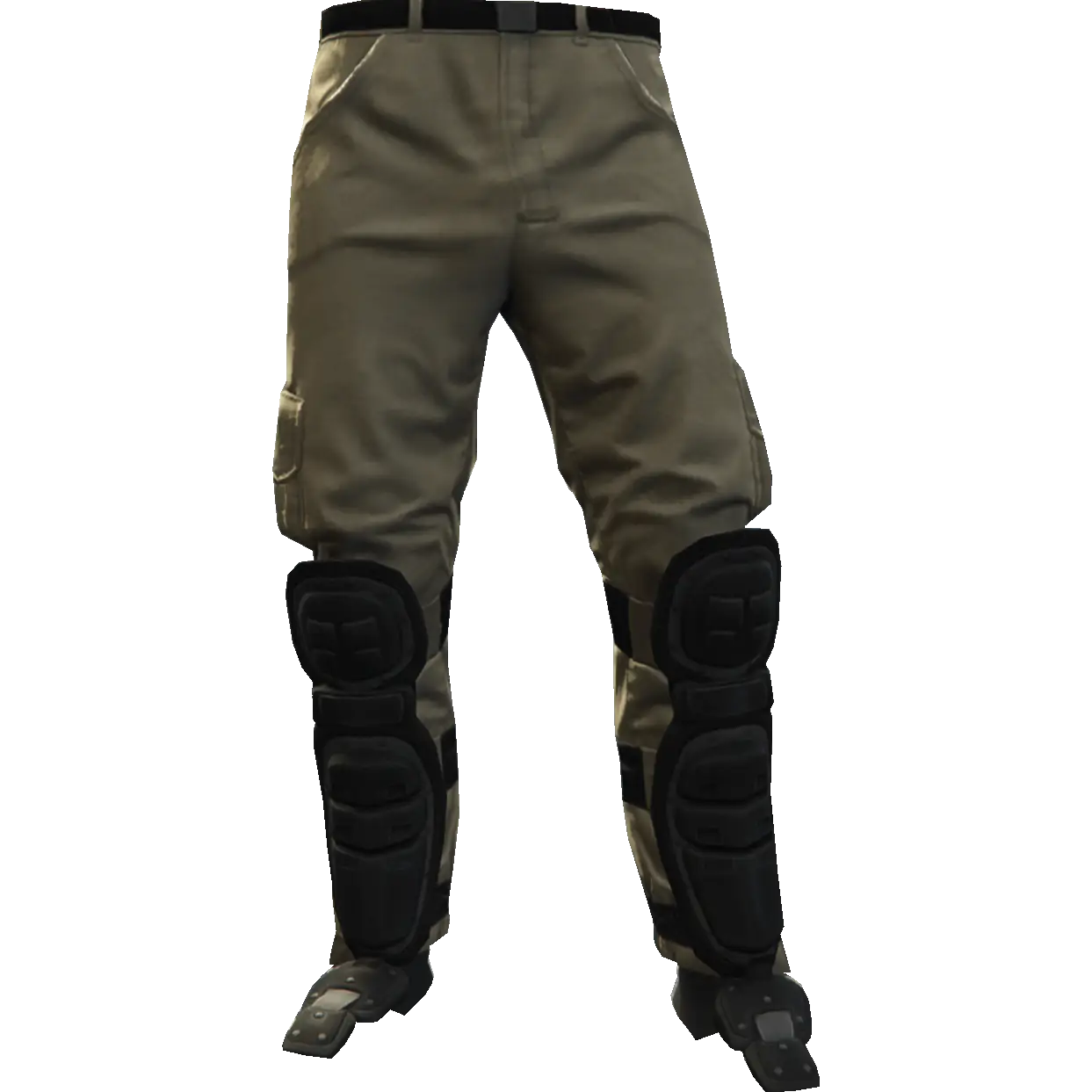 Штаны с накладкой