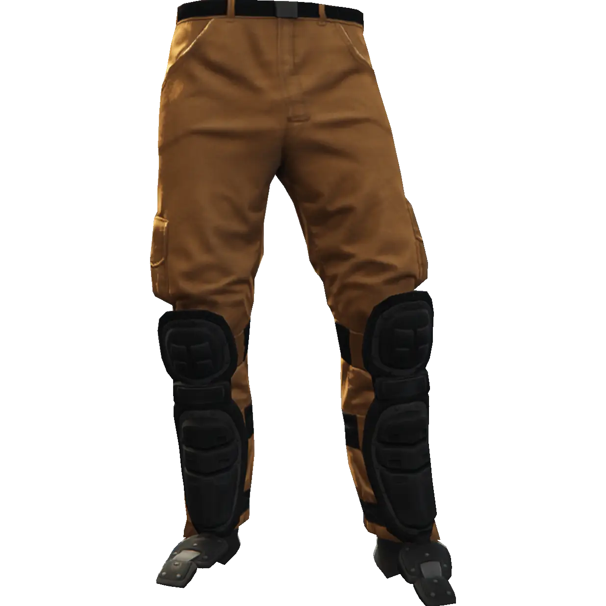 Штаны с накладкой