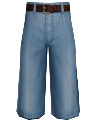 Бриджи Джинсовые Light Blue [1621]