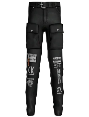 Джинсы SKA Dark Grey/White [2042]