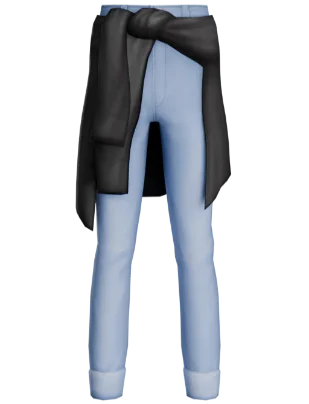 Штаны с рубашкой Blue/Black [2072]