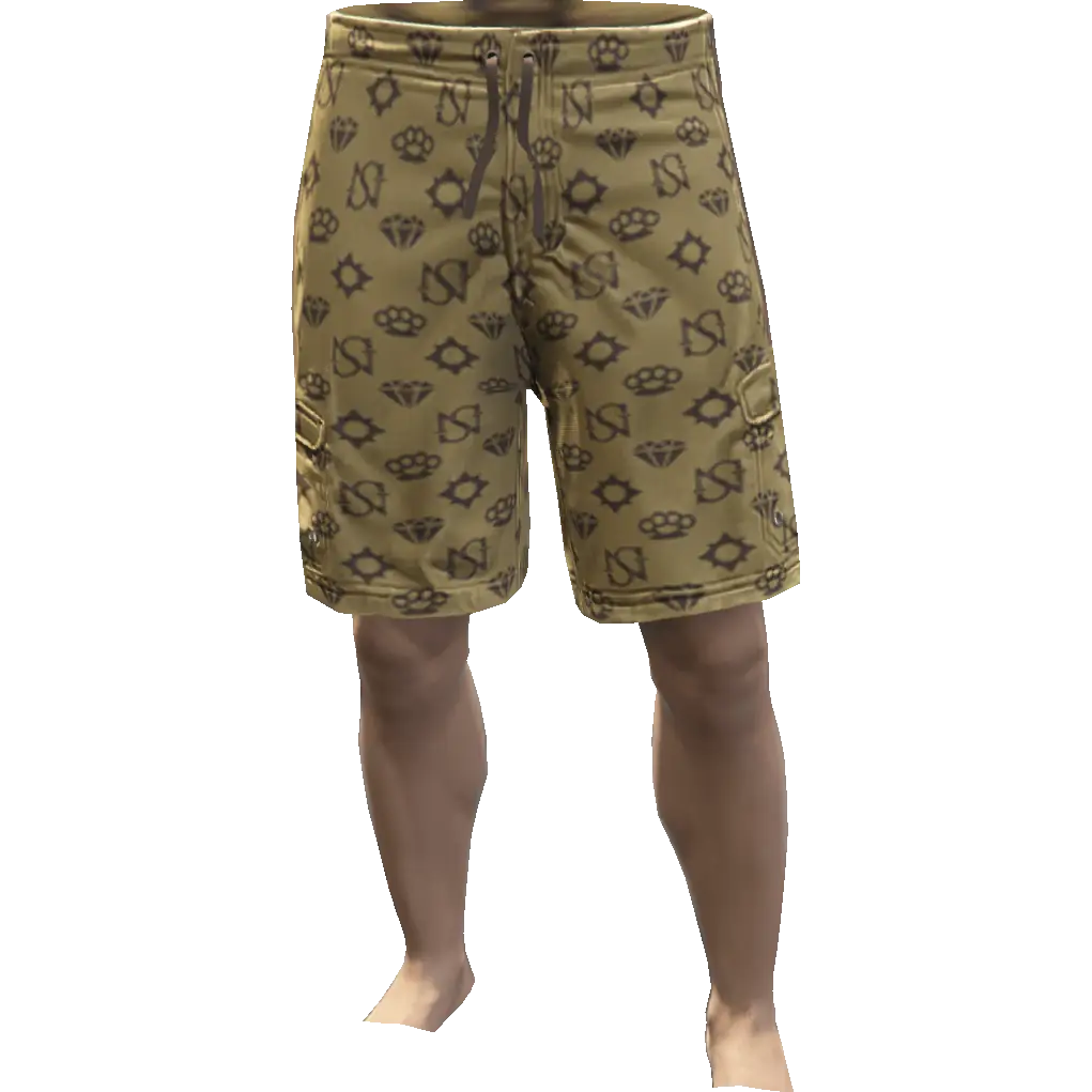 Шорты пляжные