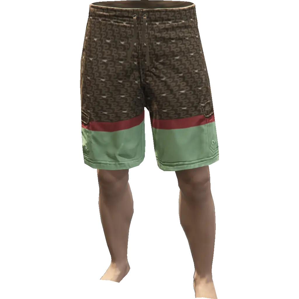 Шорты пляжные