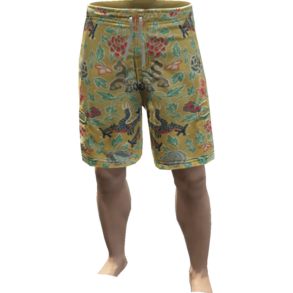 Шорты пляжные