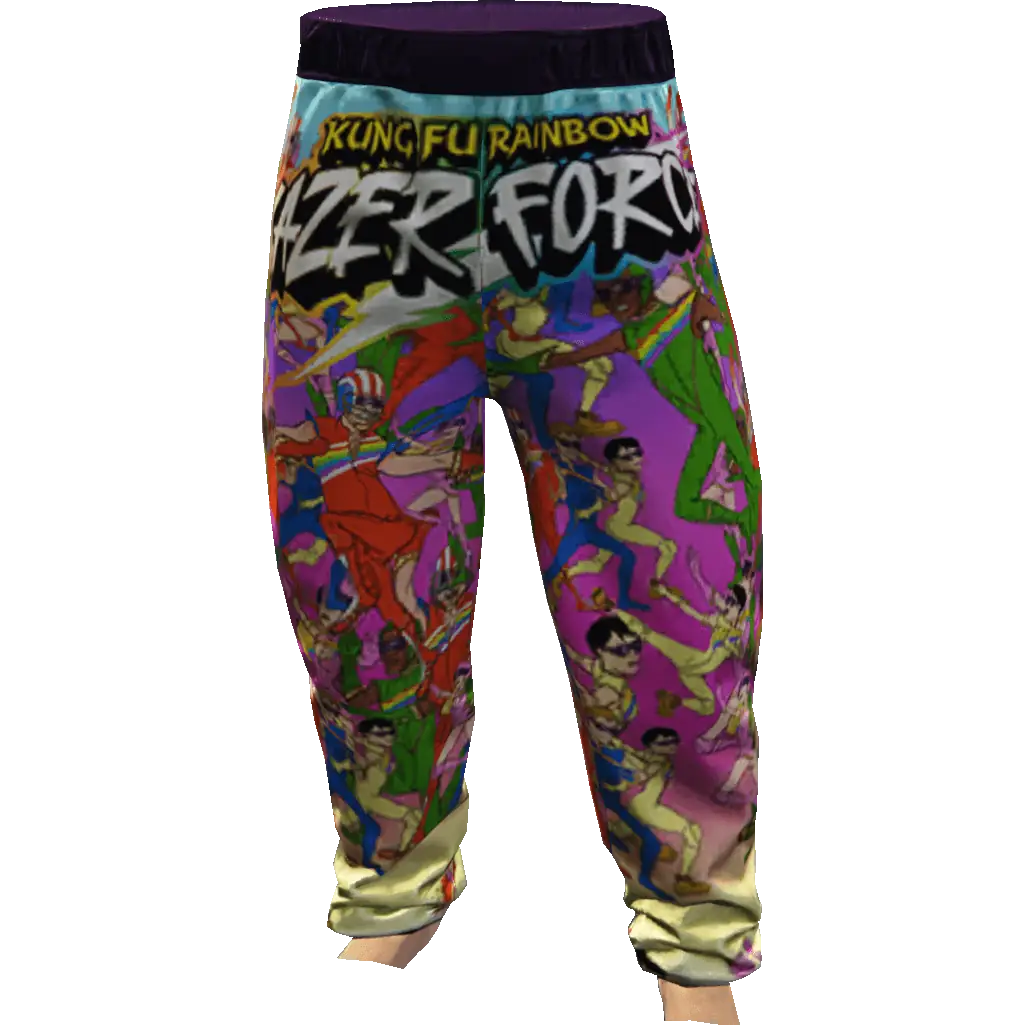 Штаны с черепами