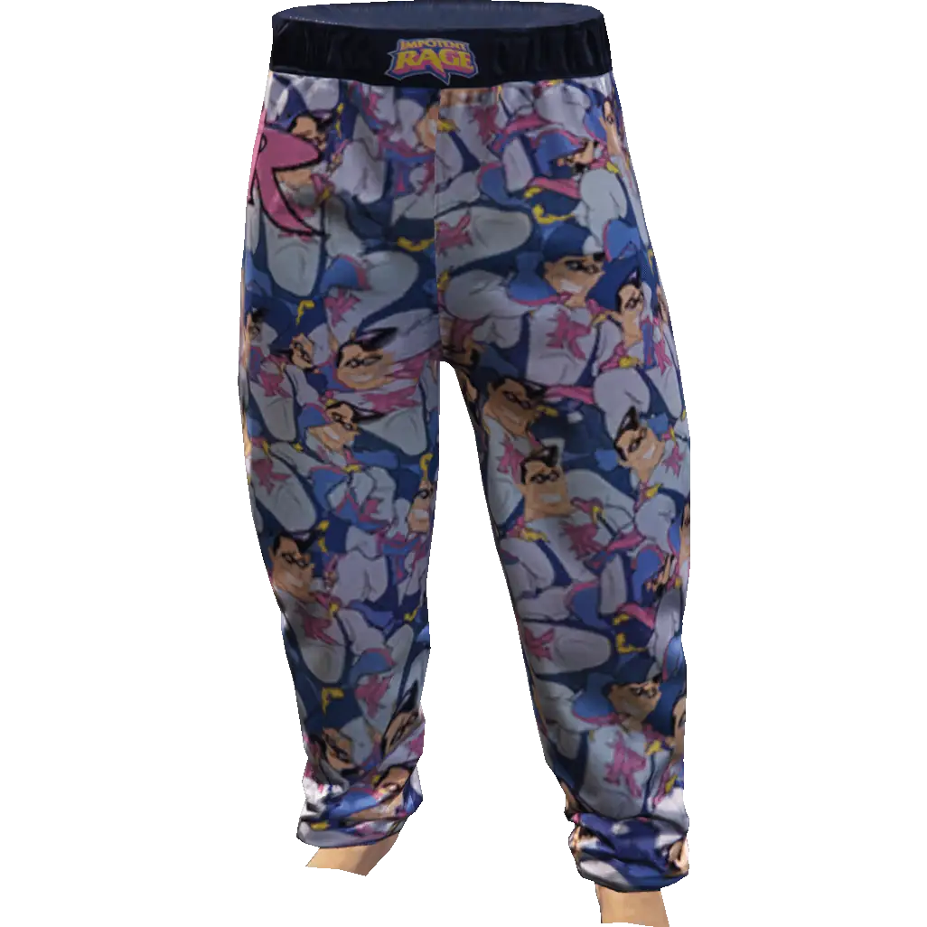 Штаны с черепами