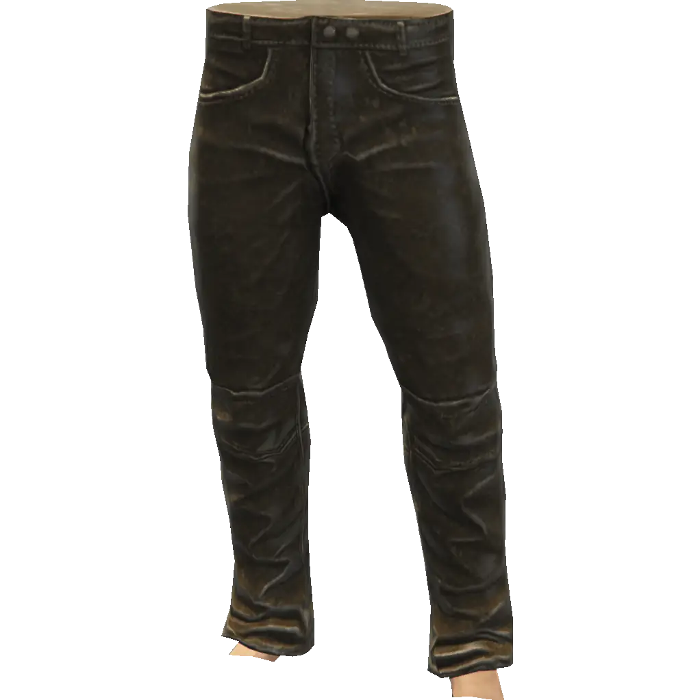 Кожаные штаны в обтяжку