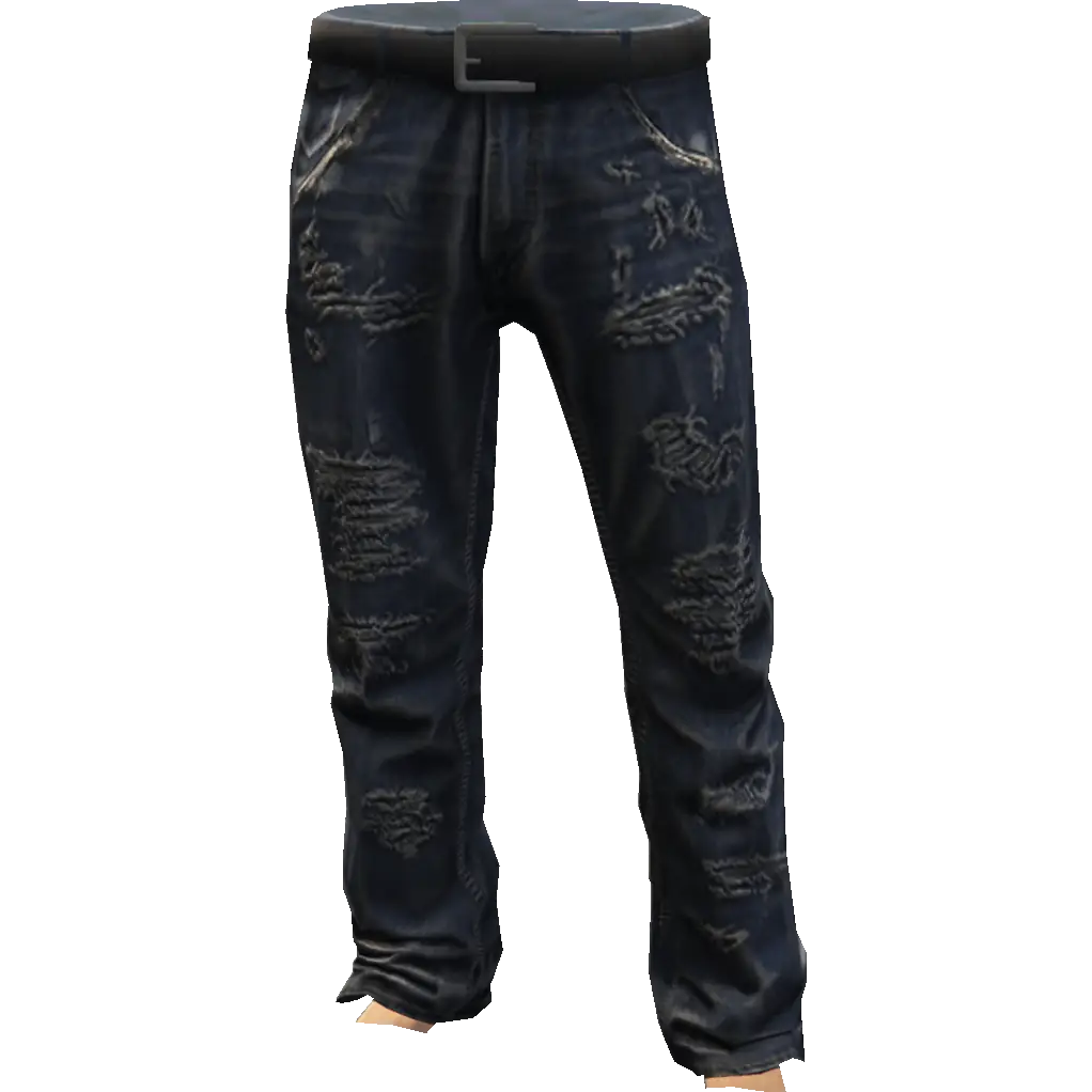 Рваные джинсы